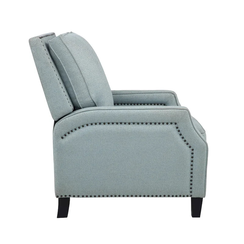 Coconut Push-Back Recliner, Upholstered, Single Seat