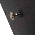 Modern TV Stand with 2 Drawers & Open Shelves, Fits up to 60" TV – Walnut / Ebony / White / Phantom Grey