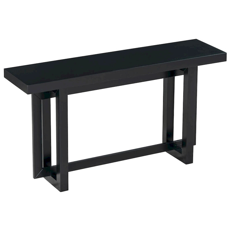 Minimalist Console Table – Dark Gray / Black / Navy Blue / White / Grey, MDF & Pine