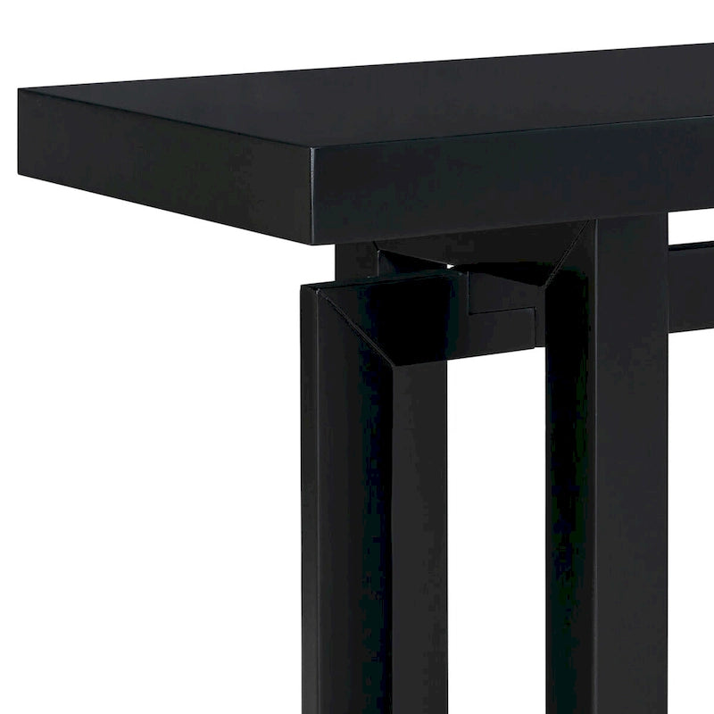 Minimalist Console Table – Dark Gray / Black / Navy Blue / White / Grey, MDF & Pine