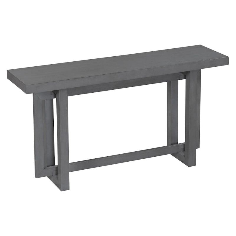 Minimalist Console Table – Dark Gray / Black / Navy Blue / White / Grey, MDF & Pine