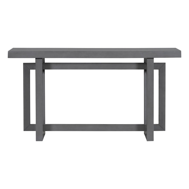 Minimalist Console Table – Dark Gray / Black / Navy Blue / White / Grey, MDF & Pine