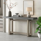 Minimalist Console Table – Dark Gray / Black / Navy Blue / White / Grey, MDF & Pine