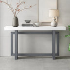 Minimalist Console Table – Dark Gray / Black / Navy Blue / White / Grey, MDF & Pine