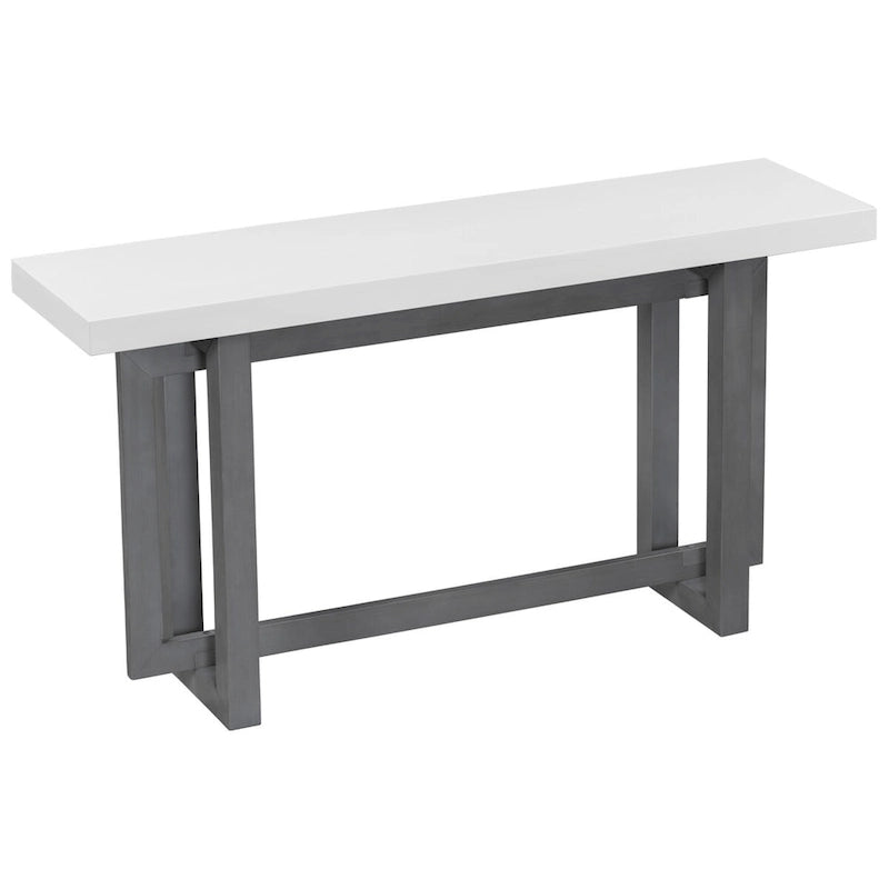 Minimalist Console Table – Dark Gray / Black / Navy Blue / White / Grey, MDF & Pine