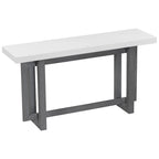 Minimalist Console Table – Dark Gray / Black / Navy Blue / White / Grey, MDF & Pine