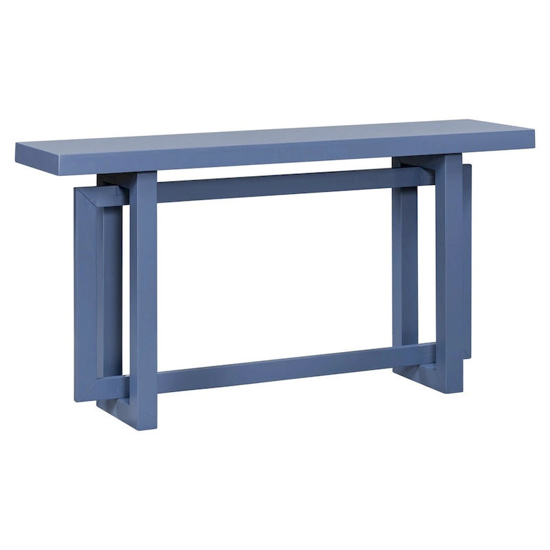 Minimalist Console Table – Dark Gray / Black / Navy Blue / White / Grey, MDF & Pine