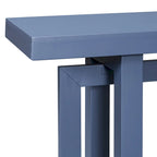 Minimalist Console Table – Dark Gray / Black / Navy Blue / White / Grey, MDF & Pine