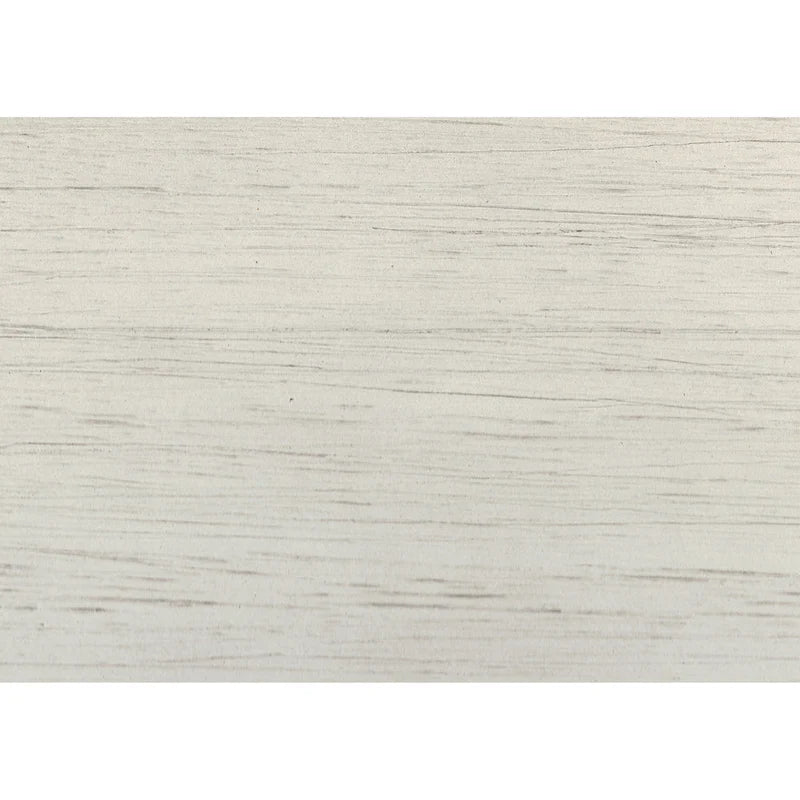 White & Brown 64" TV Console, Solid Wood
