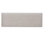 White/Grey Upholstered Storage Counter Bench, 2-Seat