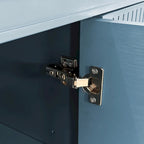 Olive Green / Champagne 4-Door Storage Cabinet, Minimalist Style, Single Room Use