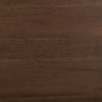 Brown Oak Writing Desk with Drawer, Single-User, Modern Rustic Style