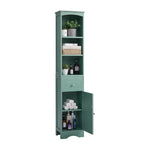 Tall Bathroom Cabinet, Freestanding Storage Cabinet with Drawer& Adjustable Shelf